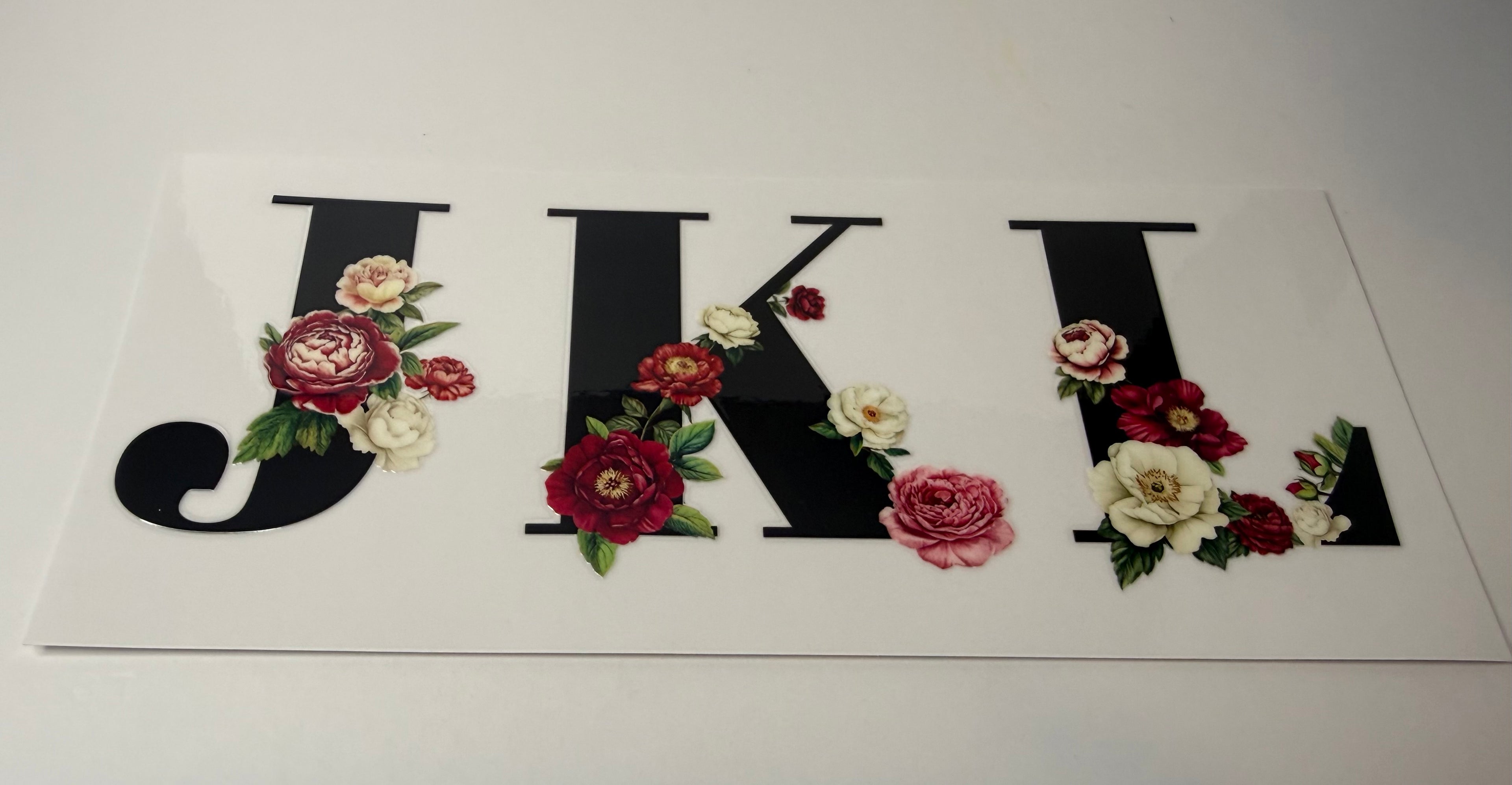 #437-A-Z LETTER PRINTS, INITIAL LETTER PRINTS