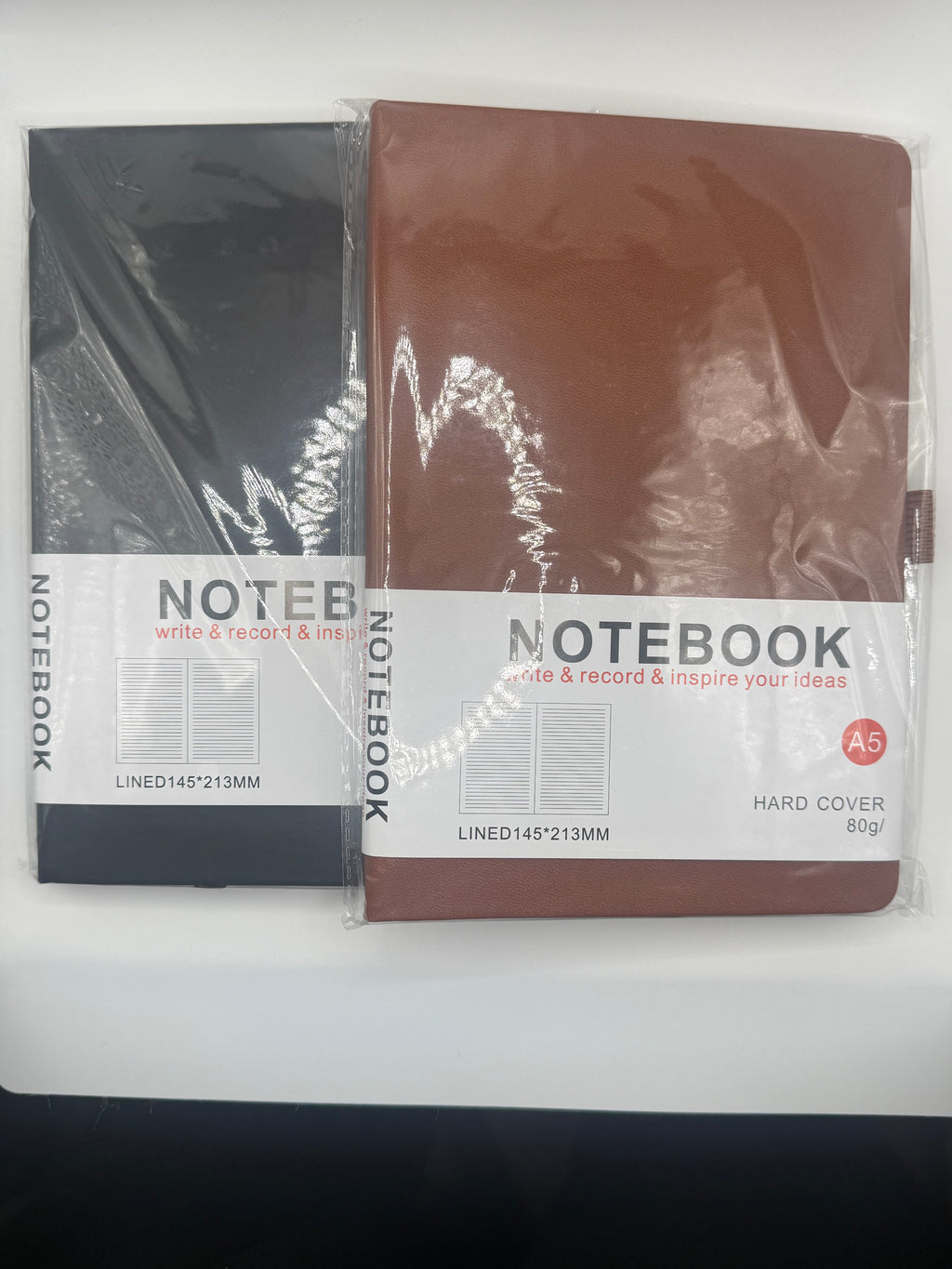 A5 LEATHER NOTEBOOK/JOURNAL