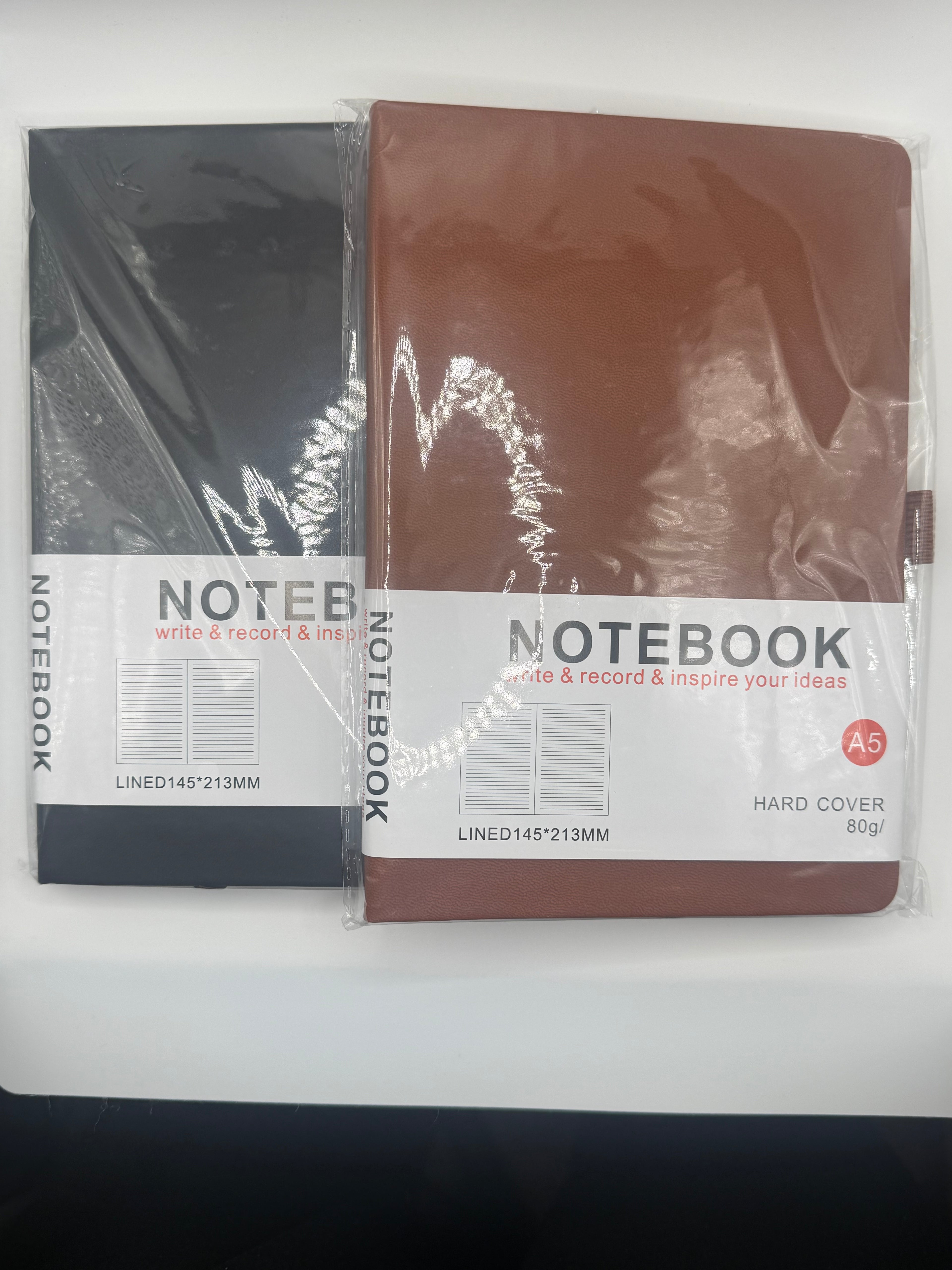 A5 LEATHER NOTEBOOK/JOURNAL