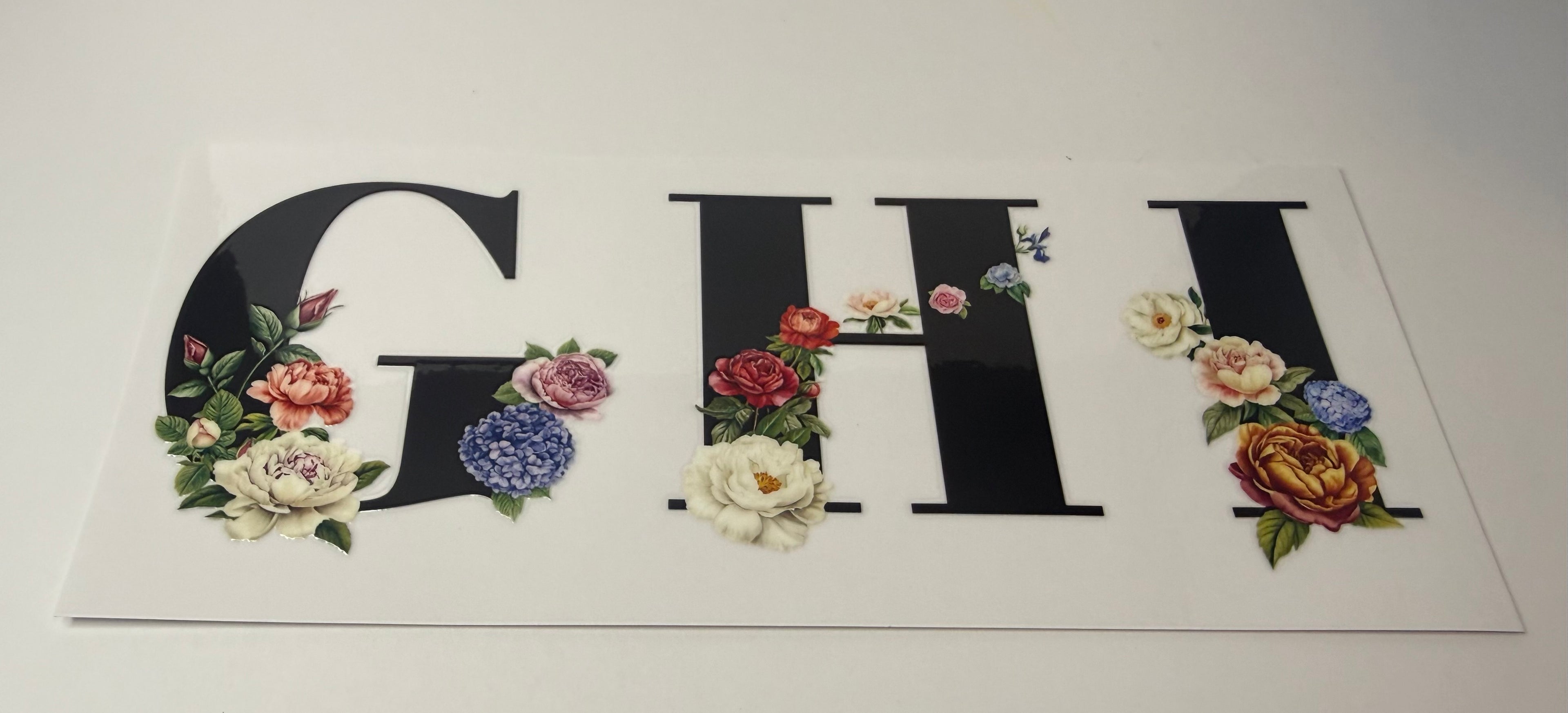 #437-A-Z LETTER PRINTS, INITIAL LETTER PRINTS