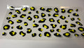 #314- CHEETAH PRINT YELLOW