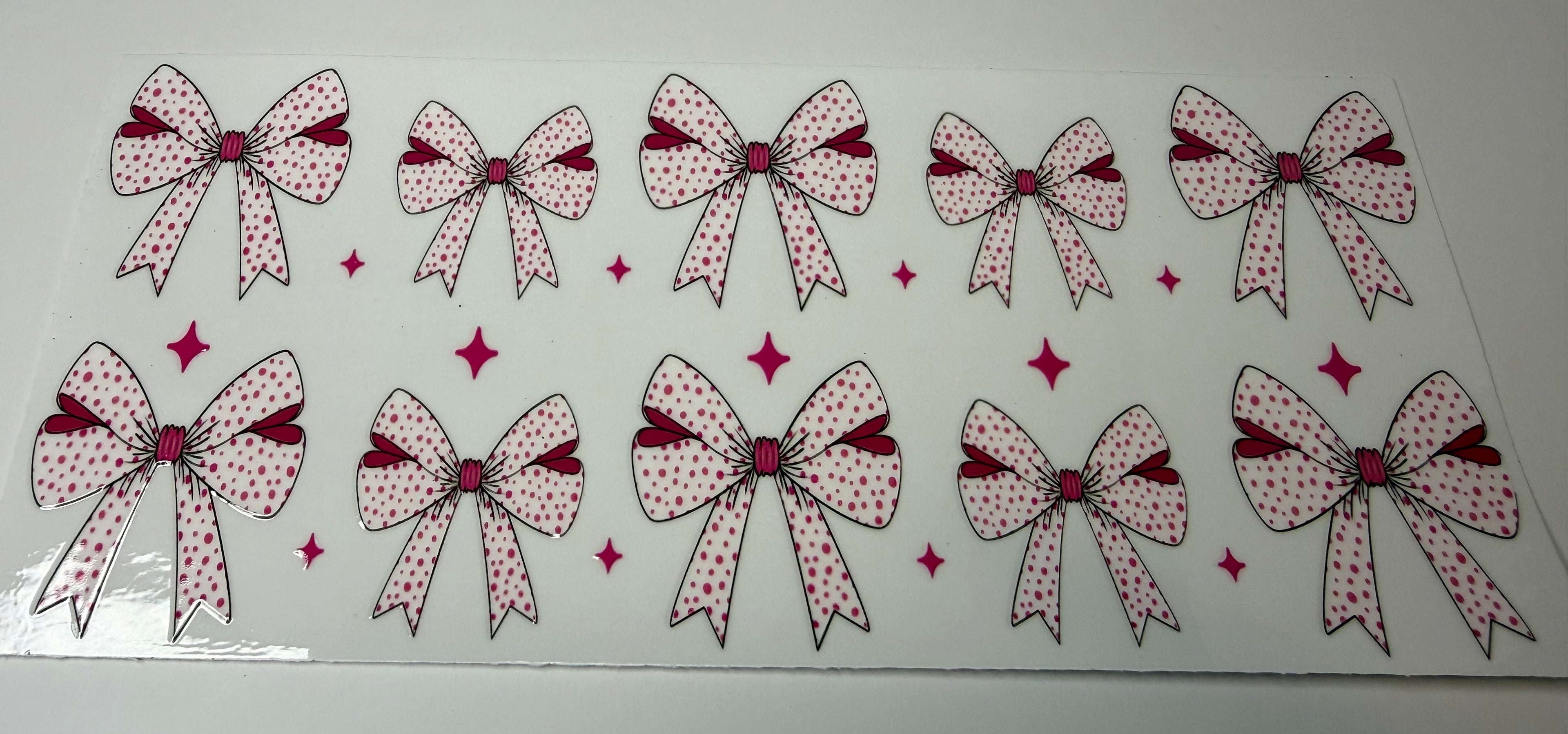 #7- PINK DOT BOW