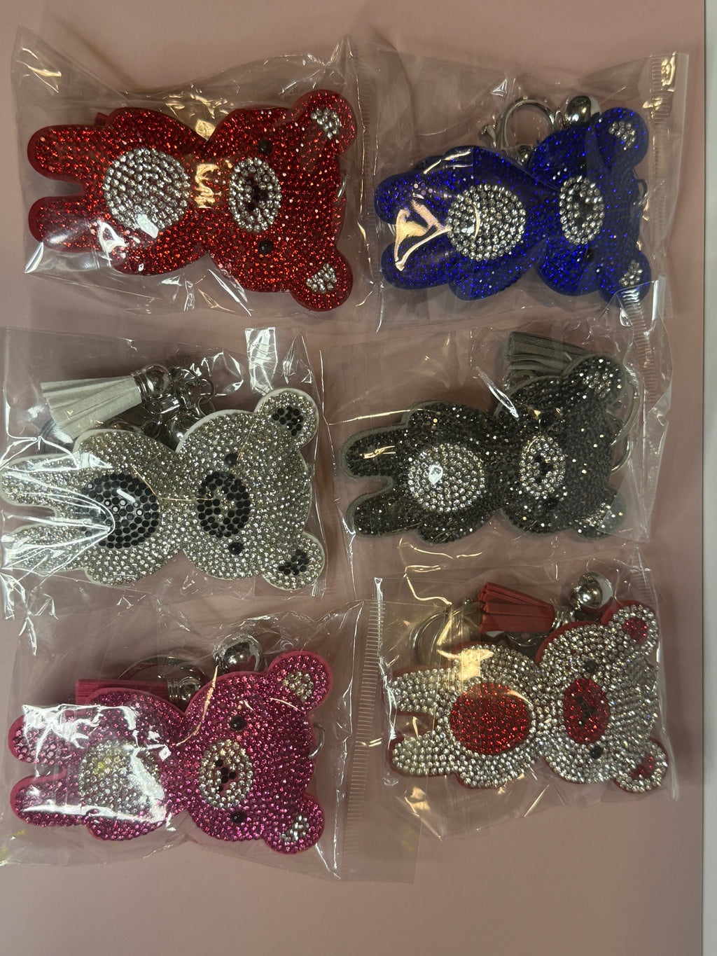 DIAMOND BEAR KEY CHAIN