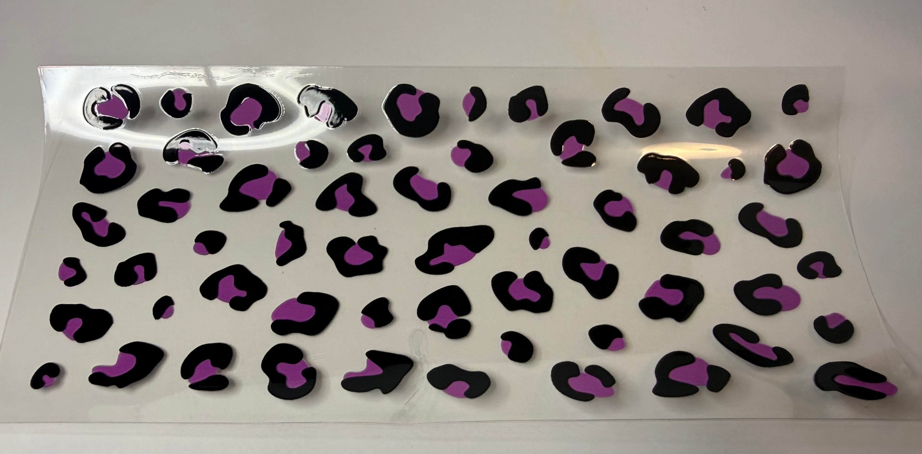 #316- CHEETAH PRINT PURPLE