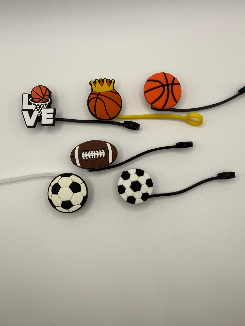 SPORTS STRAW TOPPERS