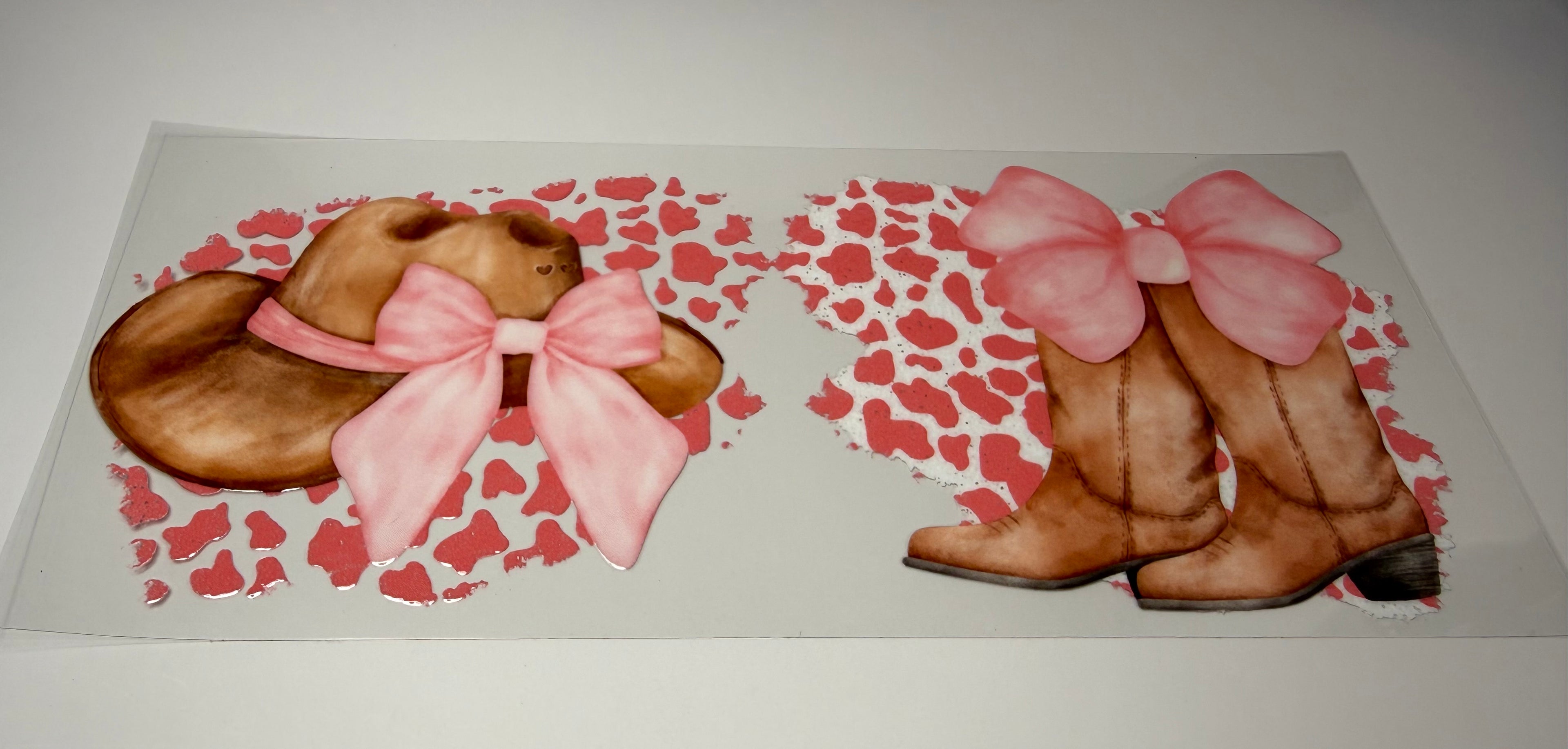 #147- COW GIRL AND BOWS