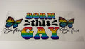 #274- BE FREE RAINBOW COLORS