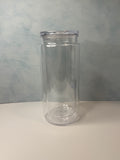 20oz Acrylic Snow Globe Cup w/ matching Clear Straw