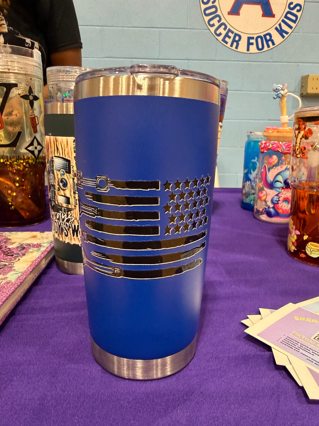 20oz STAINLESS STEEL WITH SIP LIDS CUPS