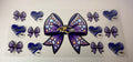 #202- RAVENS- FOOTBALL BOW