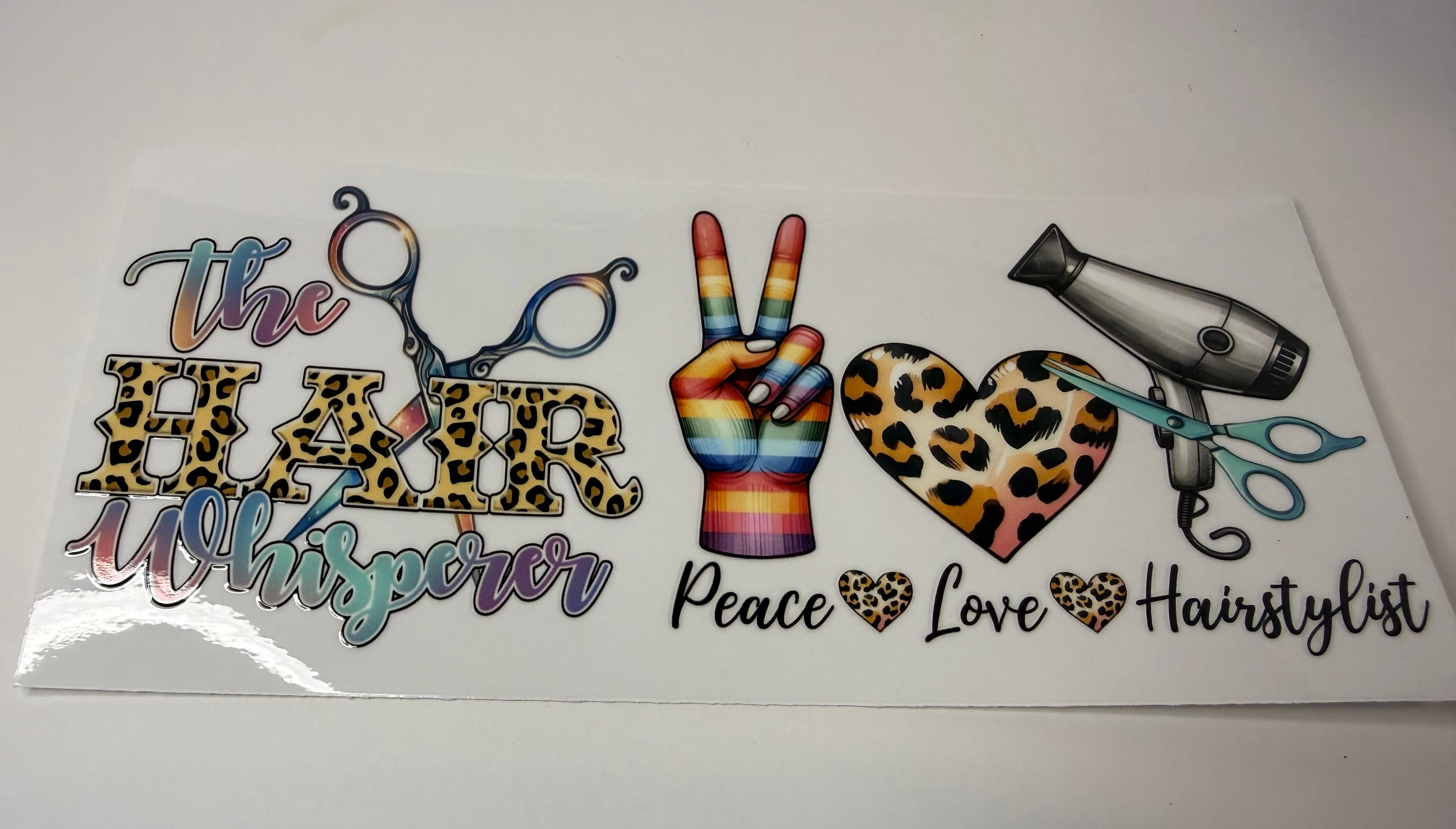 #263- PEACE LOVE HAIRSTYLIST