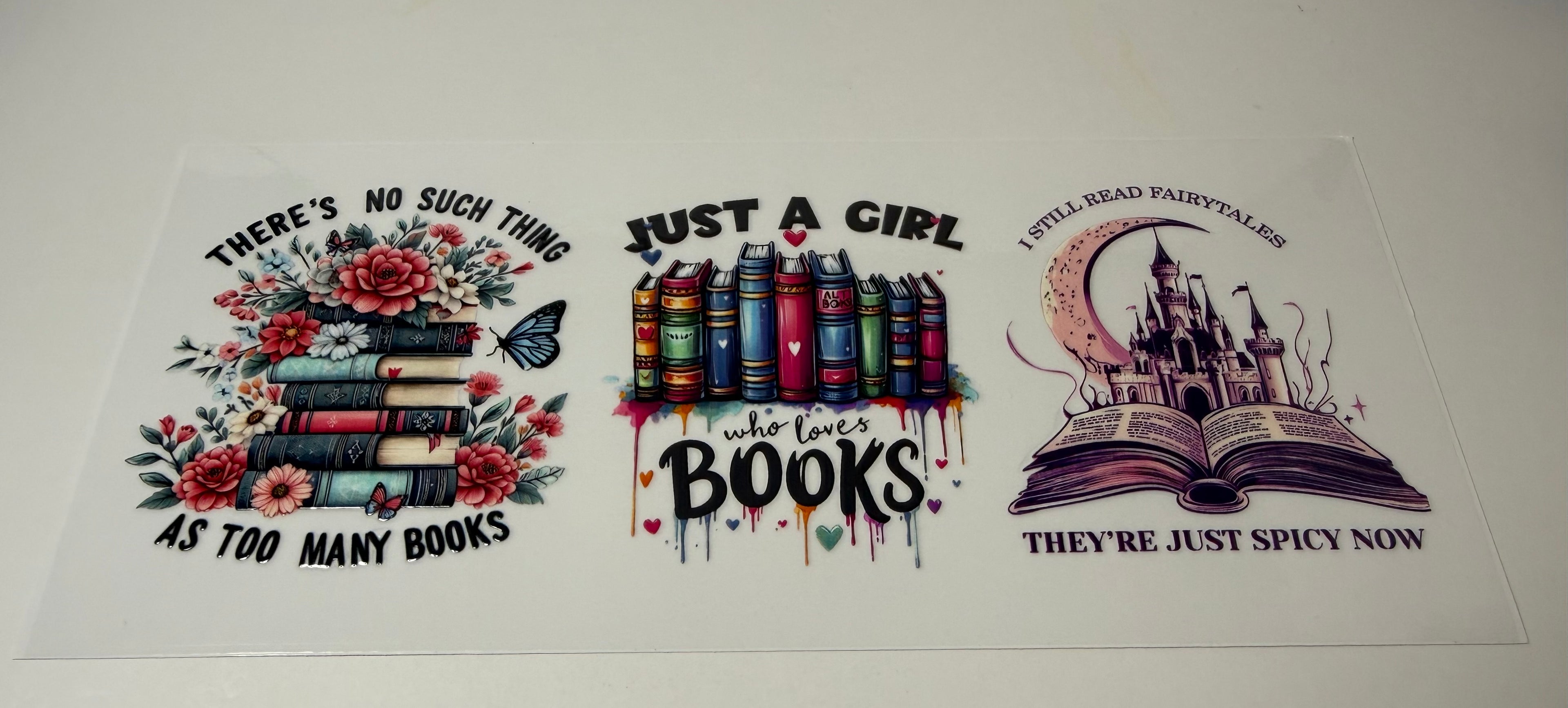 #347- JUST A GIRL WHO LOVES BOOKS