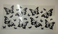 #443- BLACK BUTTERFLIES