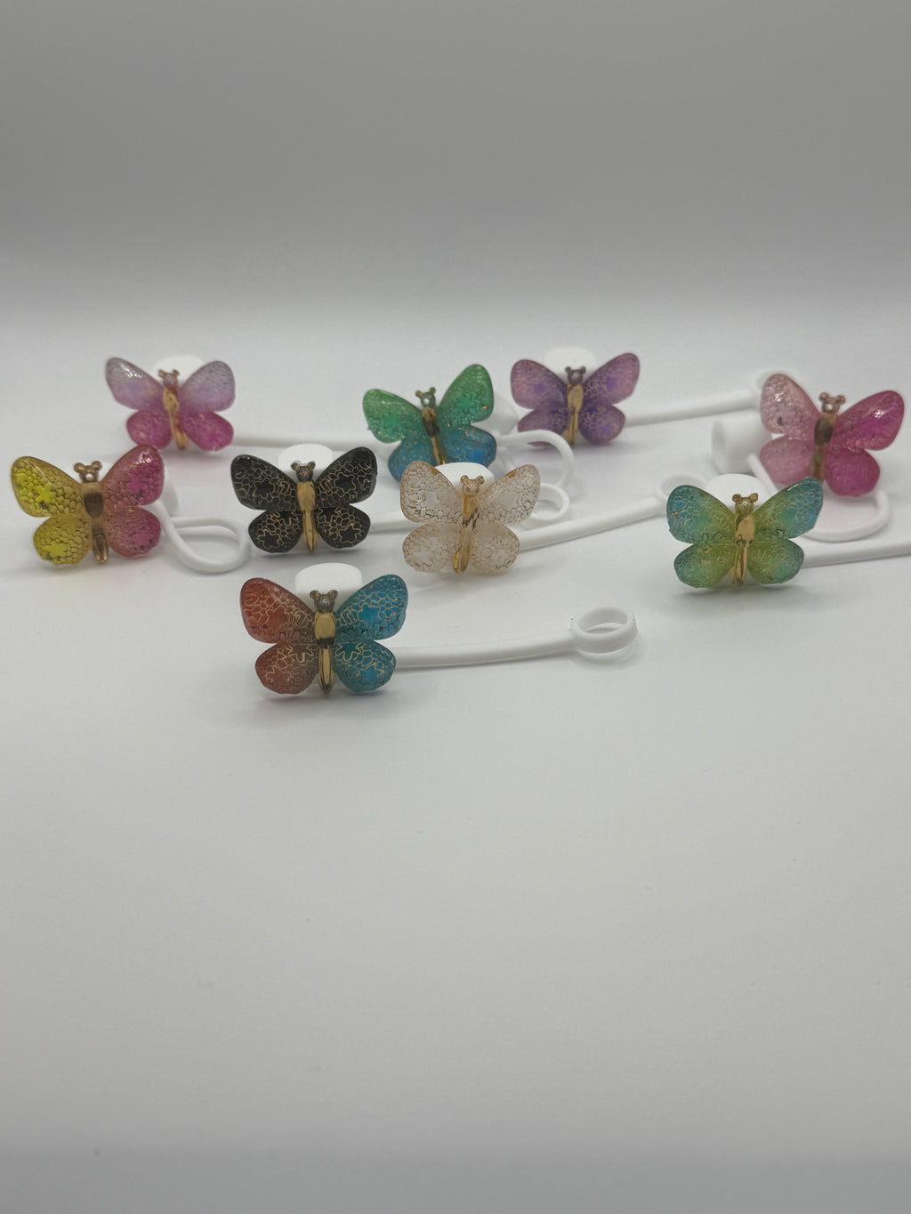 BUTTERFLY STRAW TOPPER