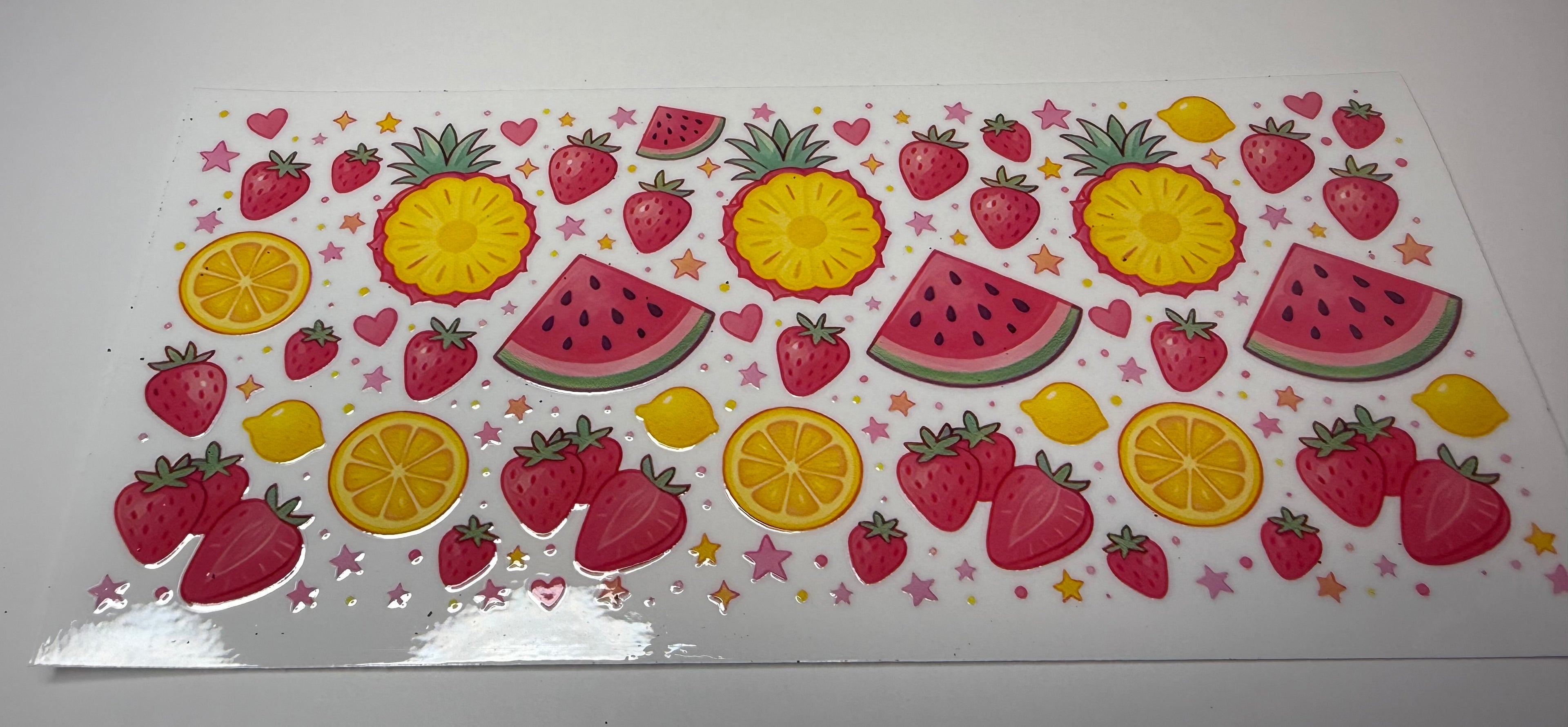 #37- PINEAPPLES, STRAWBERRIES, WATERMELON, LEMON