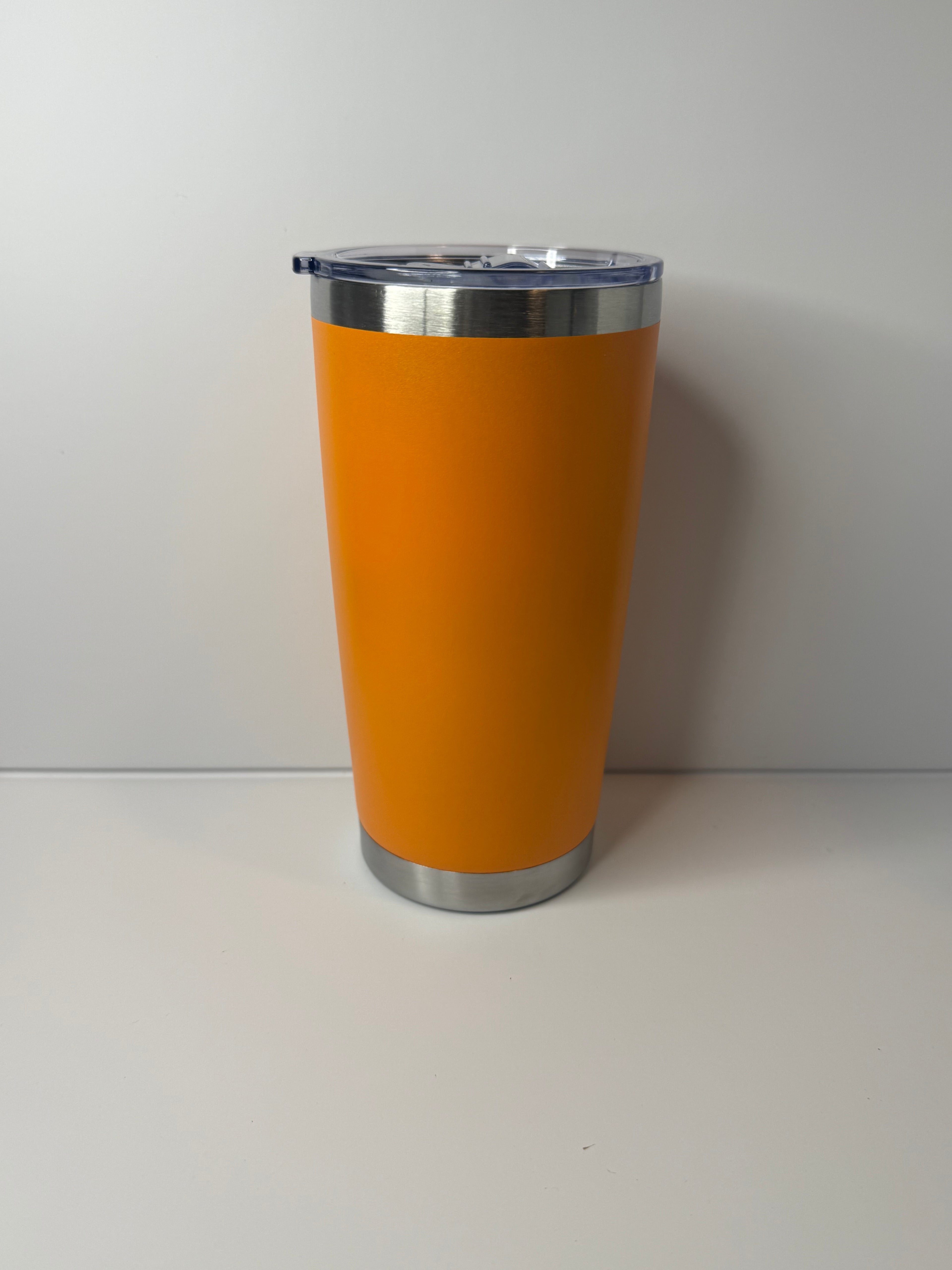 20oz Stainless Steel Tumbler W/ Clear Straws