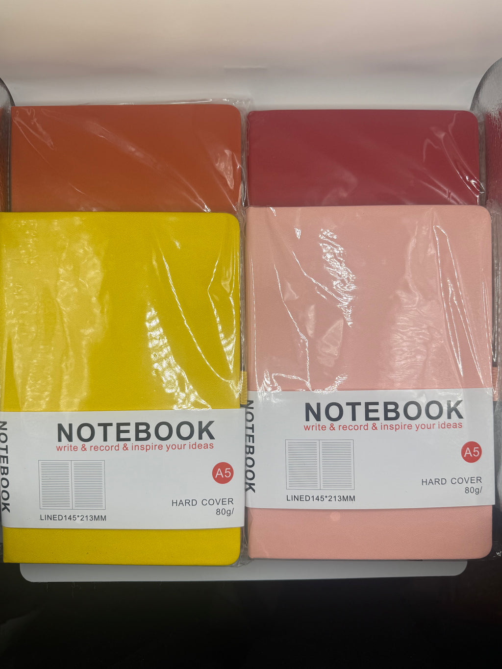 A5 LEATHER NOTEBOOK/JOURNAL