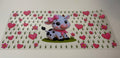 #439- BABY COW WITH PINK HEARTS