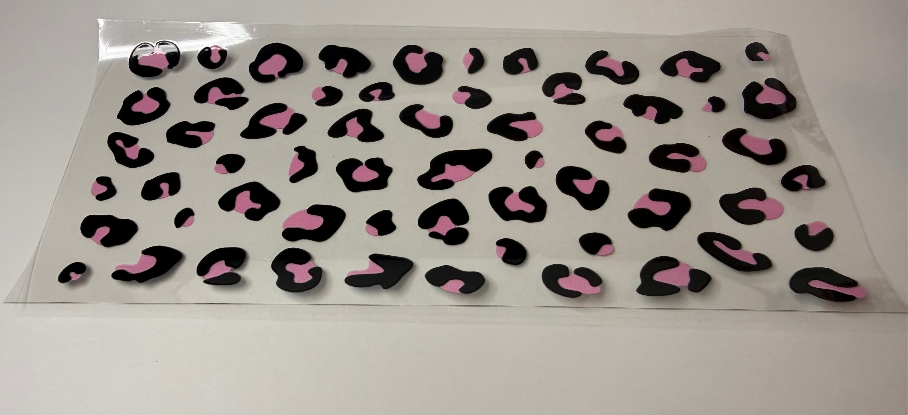 #315- CHEETAH PRINT PINK