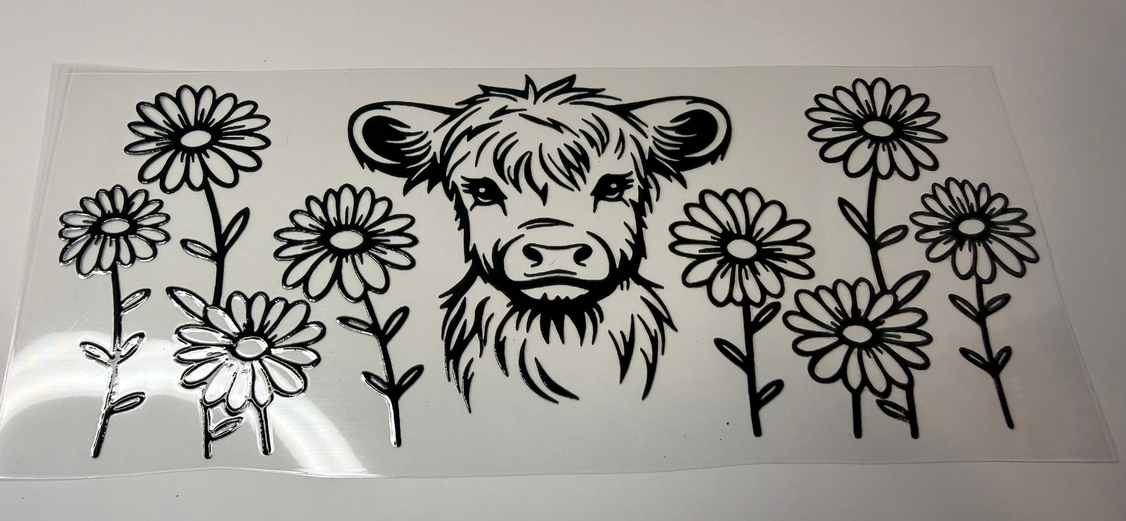 #55- CATTLE-SUNFLOWERS