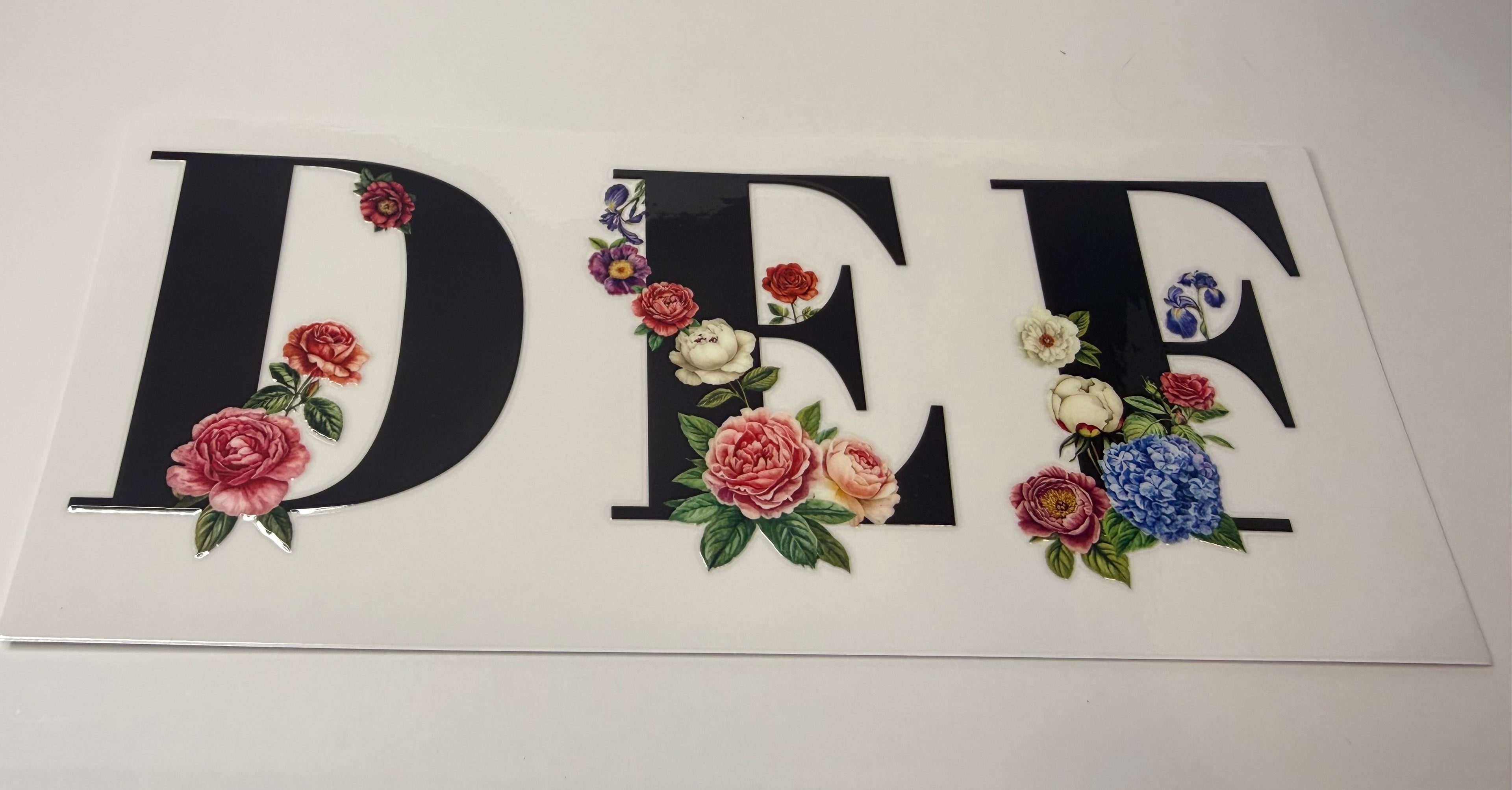 #437-A-Z LETTER PRINTS, INITIAL LETTER PRINTS