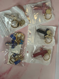 DIAMOND CROSS KEYCHAIN