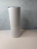 24oz Stainless Steel Cup/ w Clear Straw