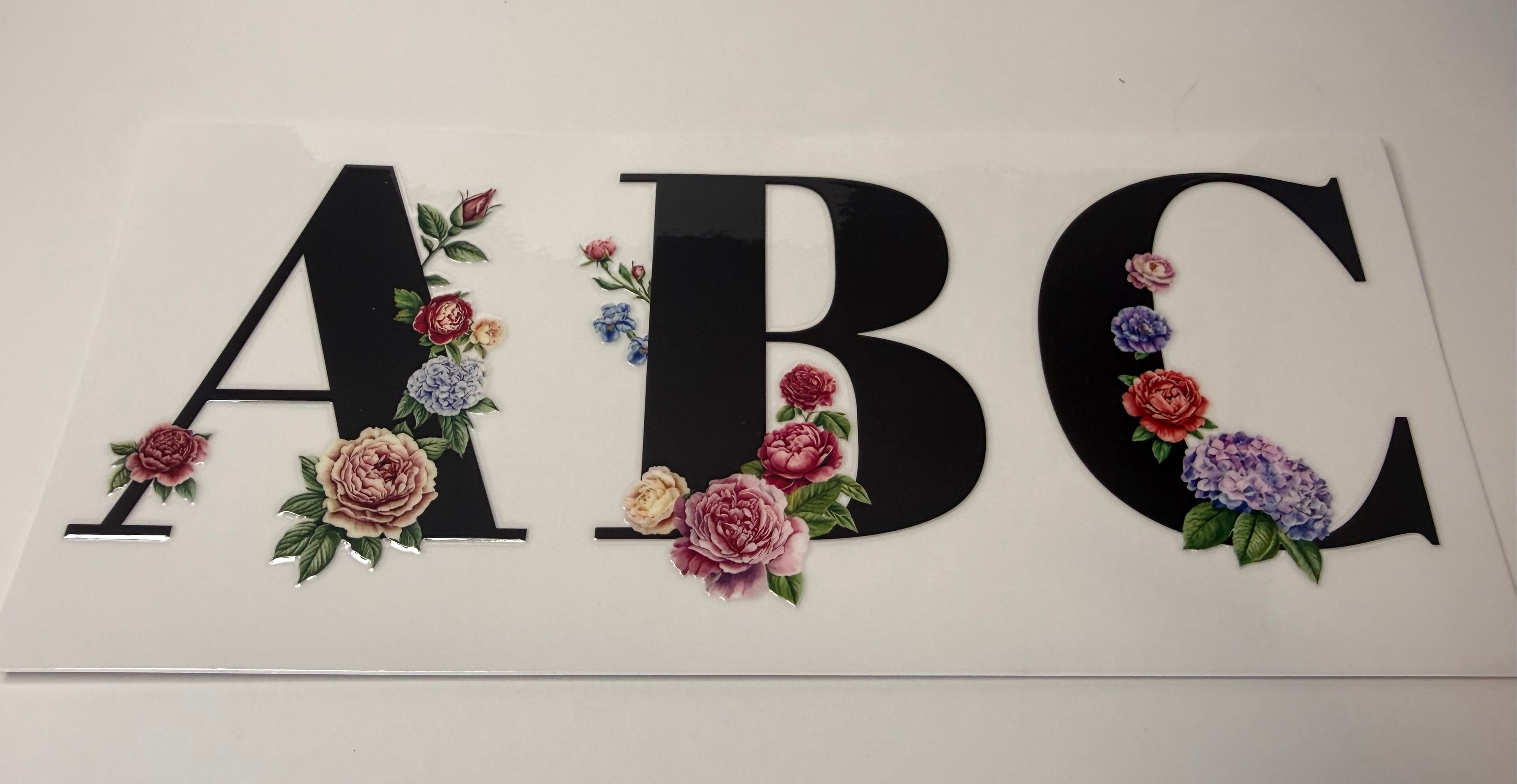 #437-A-Z LETTER PRINTS, INITIAL LETTER PRINTS