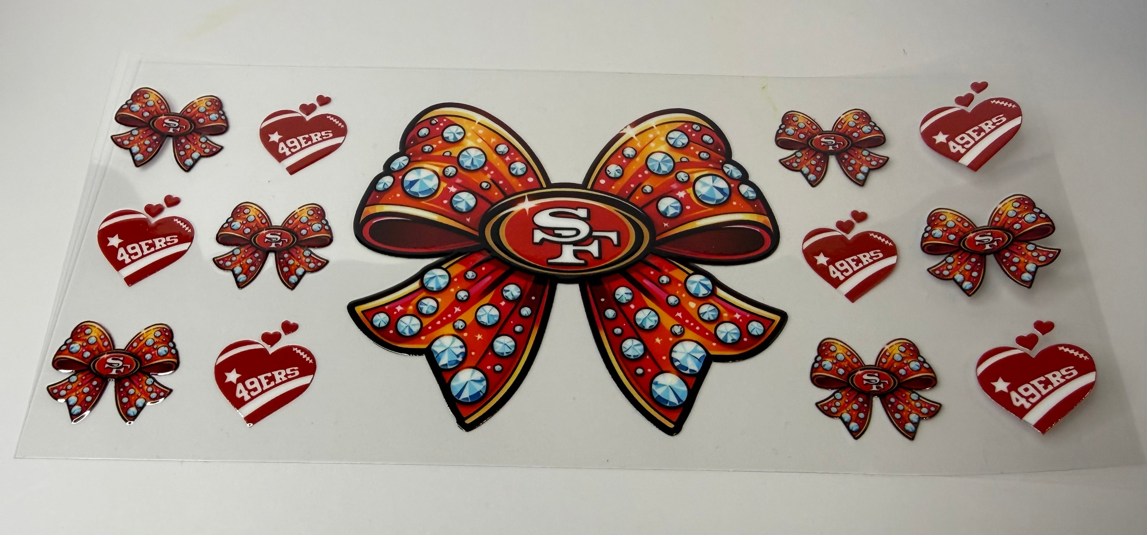 #201- 49ERS BOW FOOTBALL