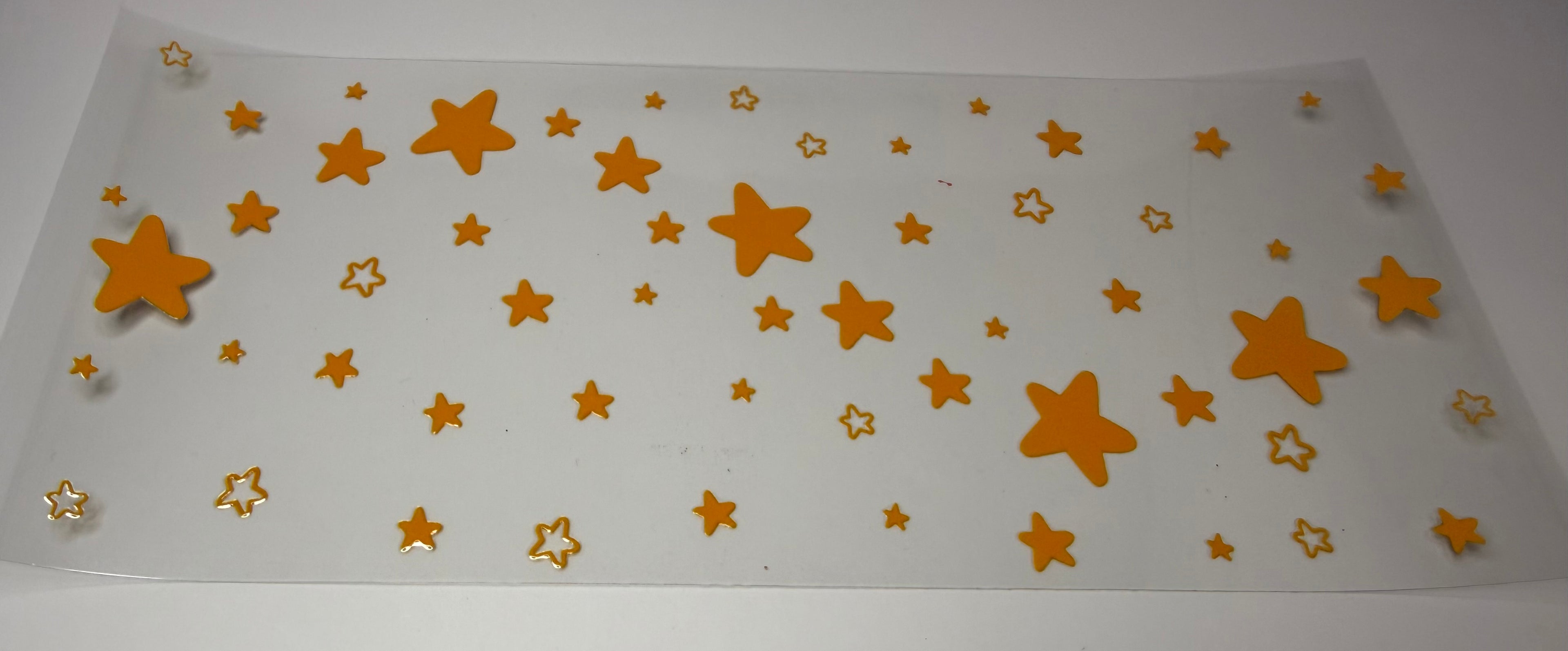 #135-ORANGE STARS