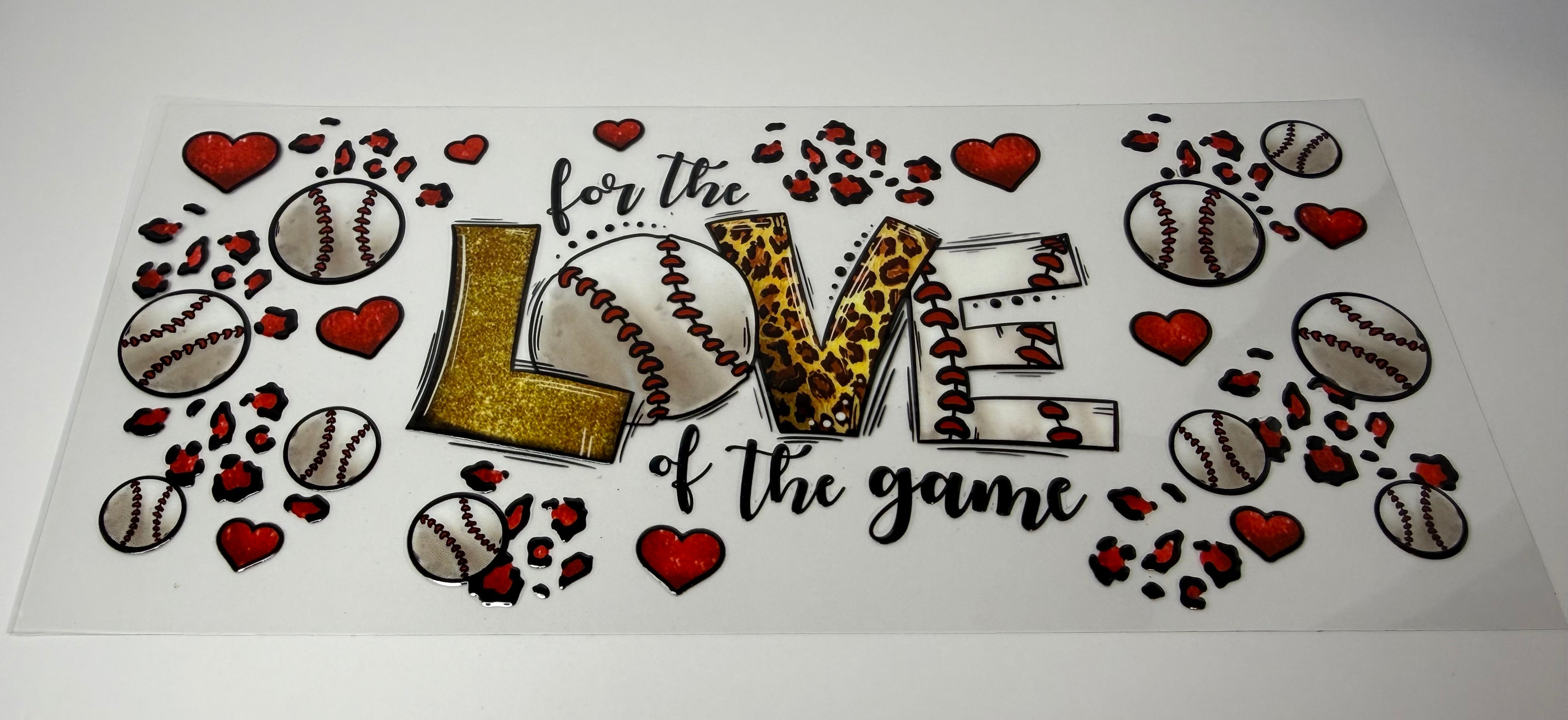 #190- LOVE OF THE GAME BASEBALL