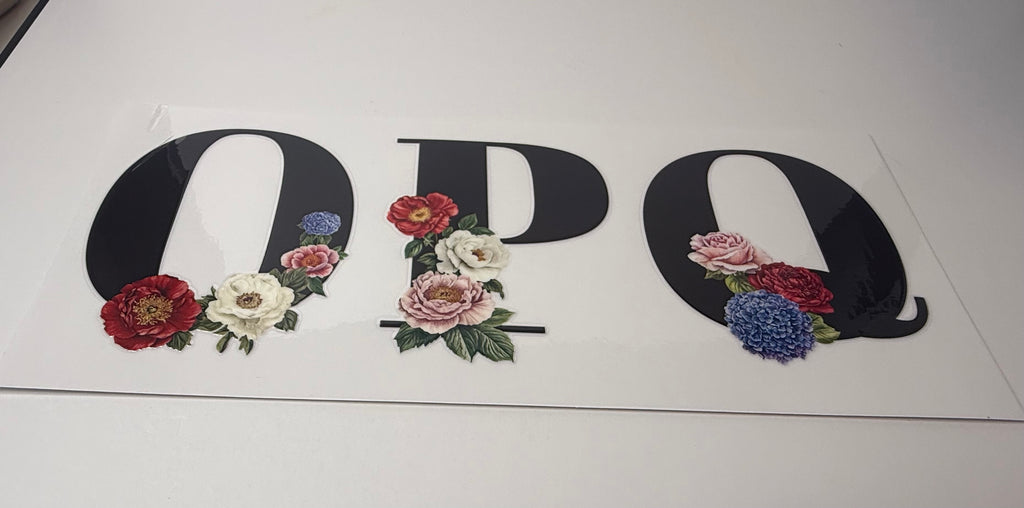 #437-A-Z LETTER PRINTS, INITIAL LETTER PRINTS