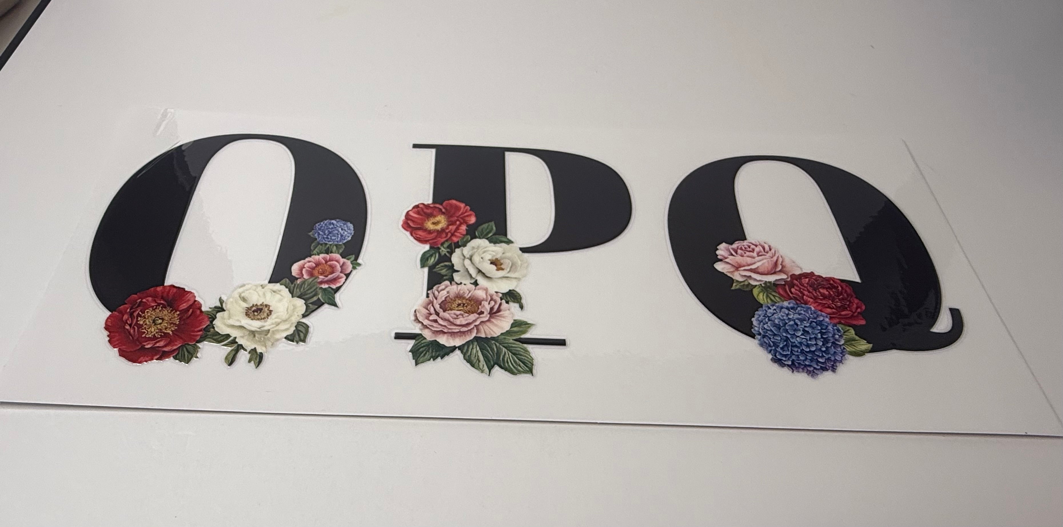 #437-A-Z LETTER PRINTS, INITIAL LETTER PRINTS