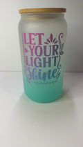 PRE-MADE GOD IS WORKING TUMBLER/ WITH MATCHING CLEAR STRAW