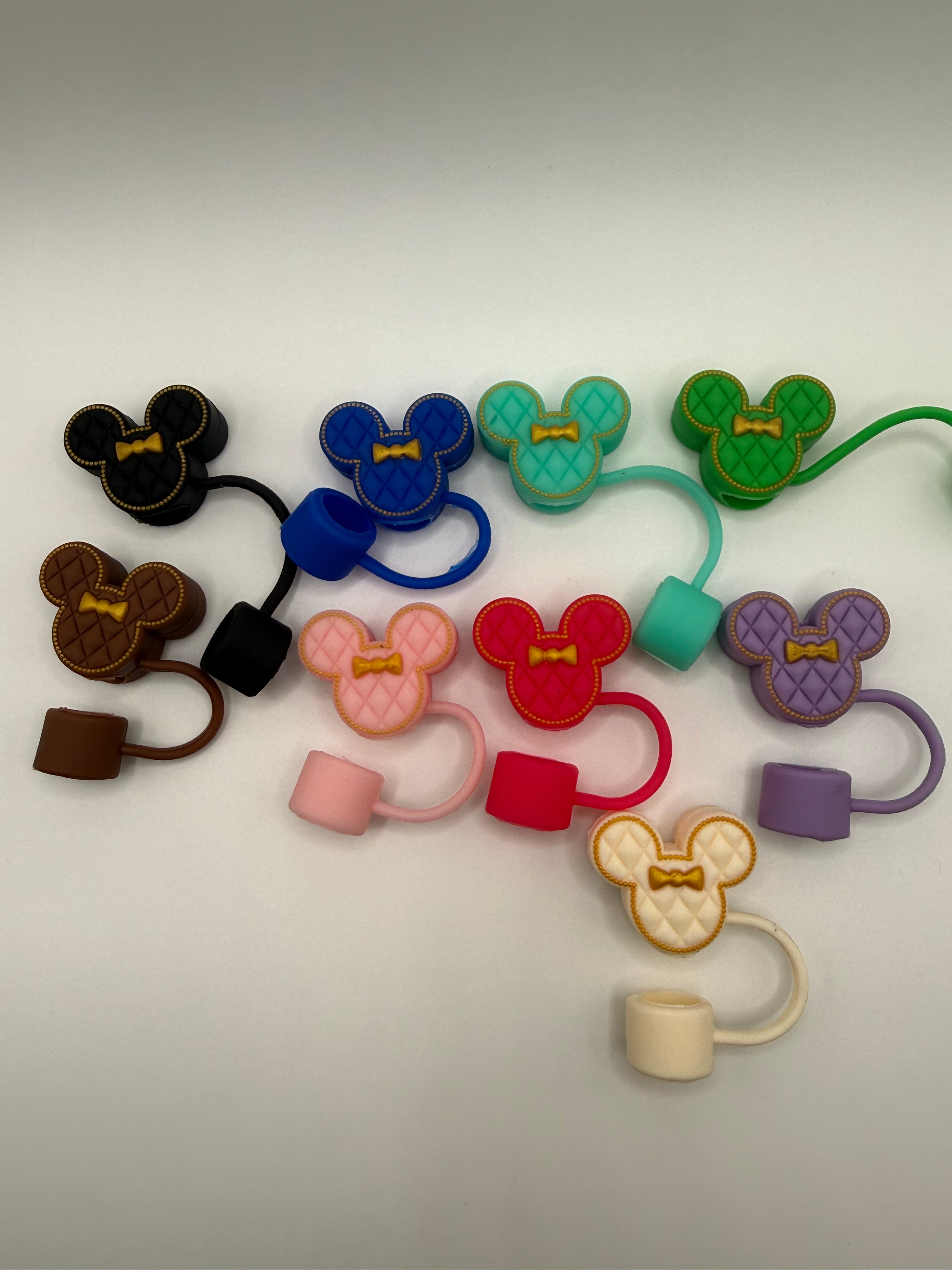 MOUSE EARS STRAW TOPPERS