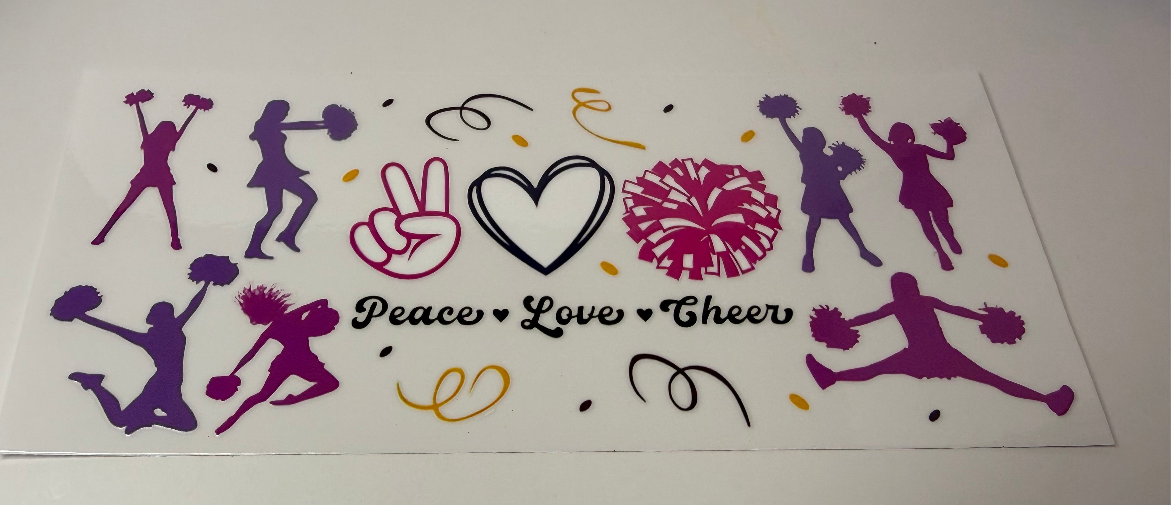 #248- PEACE LOVE CHEER