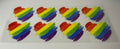 #236- RAINBOW HEARTS