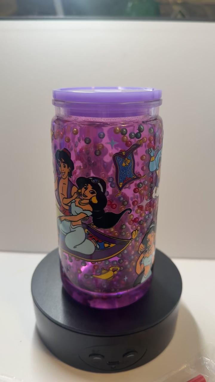PRE-MADE ALADDIN CUP  W/ STRAW