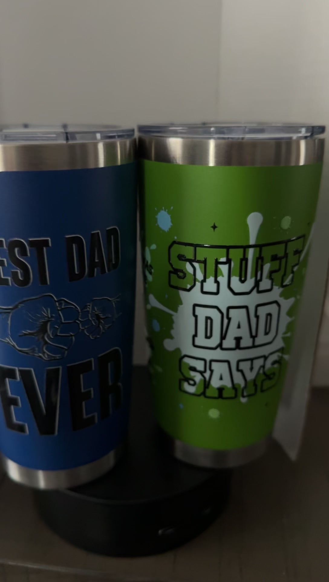 20oz STAINLESS STEEL WITH SIP LIDS CUPS